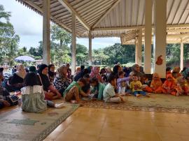 KAMPANYE MAKAN IKAN DINAS KELAUTAN DAN PERIKANAN GUNUNGKIDUL UNTUK PAUD DI PUTAT